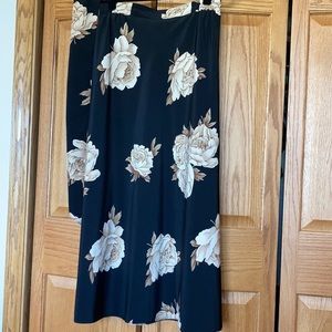 Vintage floral skirt